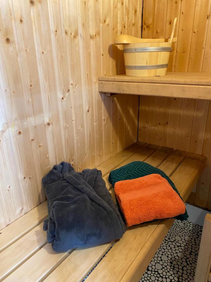 Gleis 2, Waggon Mit Ofen, Optional Mit Whirlpool Und Sauna Dahlem  Esterno foto