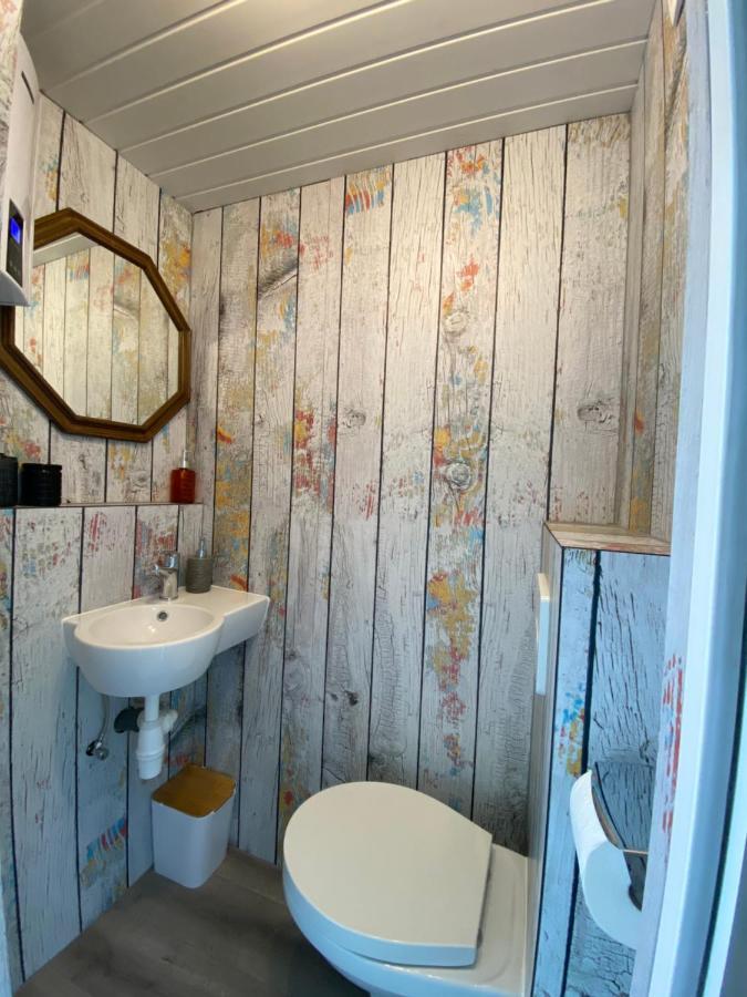 Gleis 2, Waggon Mit Ofen, Optional Mit Whirlpool Und Sauna Dahlem  Esterno foto
